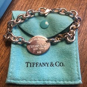 Tiffany silver bracelet - Please Return to Tiffany